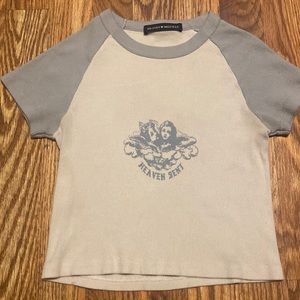 brandy melville angel shirt NWOT
